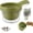 D, variant on Small Fruit Colander and Dual Layer Draining Basket, Fruit Washing Bowl with Strainer — Double-Layer Plastic Drain Bowl, Suitable for Vegetables, Berries, Tomatoes, and Grapes