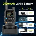 thumbnail image 5 of TIDRADIO TD-H3 GMRS Radios Handheld, APP/Web Bluetooth Programming, 8-Band Long Range Walkie Talkies Two Way Radios, Air Band, Freq Copy, DTMF, NOAA Weather, 2500mAh, 15.15in Antenna - Full Kit 2 Pac, 5 of 6