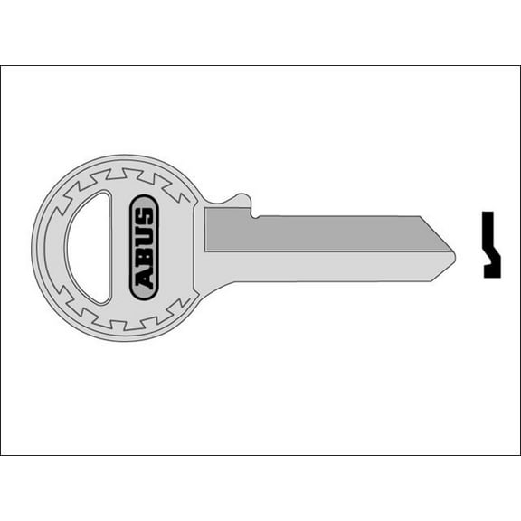 ABUS - 65/50 50mm  60 Old Key Blank