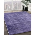 thumbnail image 2 of Ahgly Company Indoor Rectangle Mid-Century Modern Purple Purple Oriental Area Rugs, Swatch Sample, 2 of 6