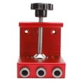thumbnail image 2 of Hole Jig Aluminum Alloy Woodworking Industrial Supplies Processing Board Thickness 10mm‑35mmRed, 2 of 5