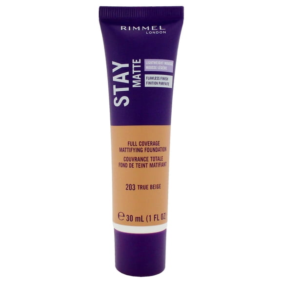 Rimmel Stay Matte Foundation, True Beige, 1 Fluid Ounce