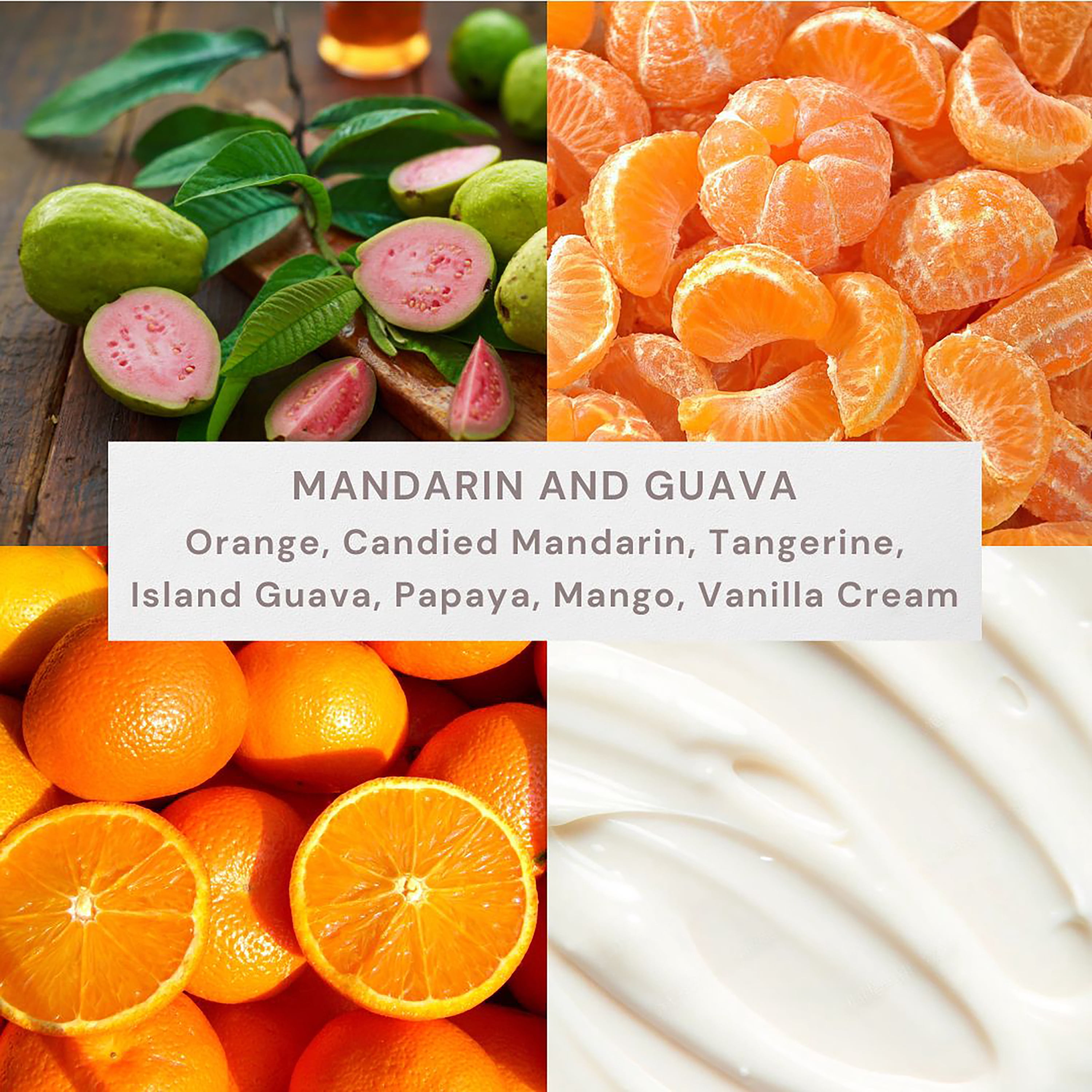 Better Homes and Gardens Mandarin and Guava Scented 2-Wick Ombre Jar Candle 18oz.