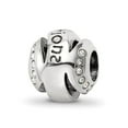 thumbnail image 4 of Sterling Silver Reflections Crytal Congratulations Bead, 4 of 7
