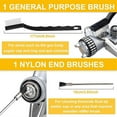 thumbnail image 4 of Sprayer Cleaning Kit 17 Pcs Multi-Purpose Paint- Brush Cleaner Tool with Nylon Mini Tube Brushes and Needles, 4 of 5