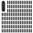 thumbnail image 1 of 600Pcs Rubber End Caps 4Mm ID PVC Round Tube Bolt Cap Cover Screw Thread Protectors Black, 1 of 10