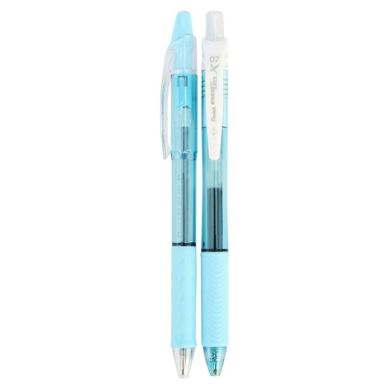 Pentel Office | Vintage Pentel Milky Gel Roller Pastel Pens 7 Colors Acid Free Medium Line Japan | Color: Blue/Pink | Size: Os | Croquisandtoile's