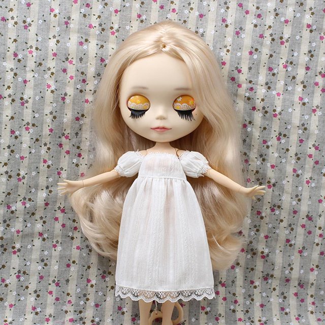 De Encaje Sin De Casual Para 1/6 Dolls Colecciones De Ropa Hugo Vestido sin tirantes de muñeca