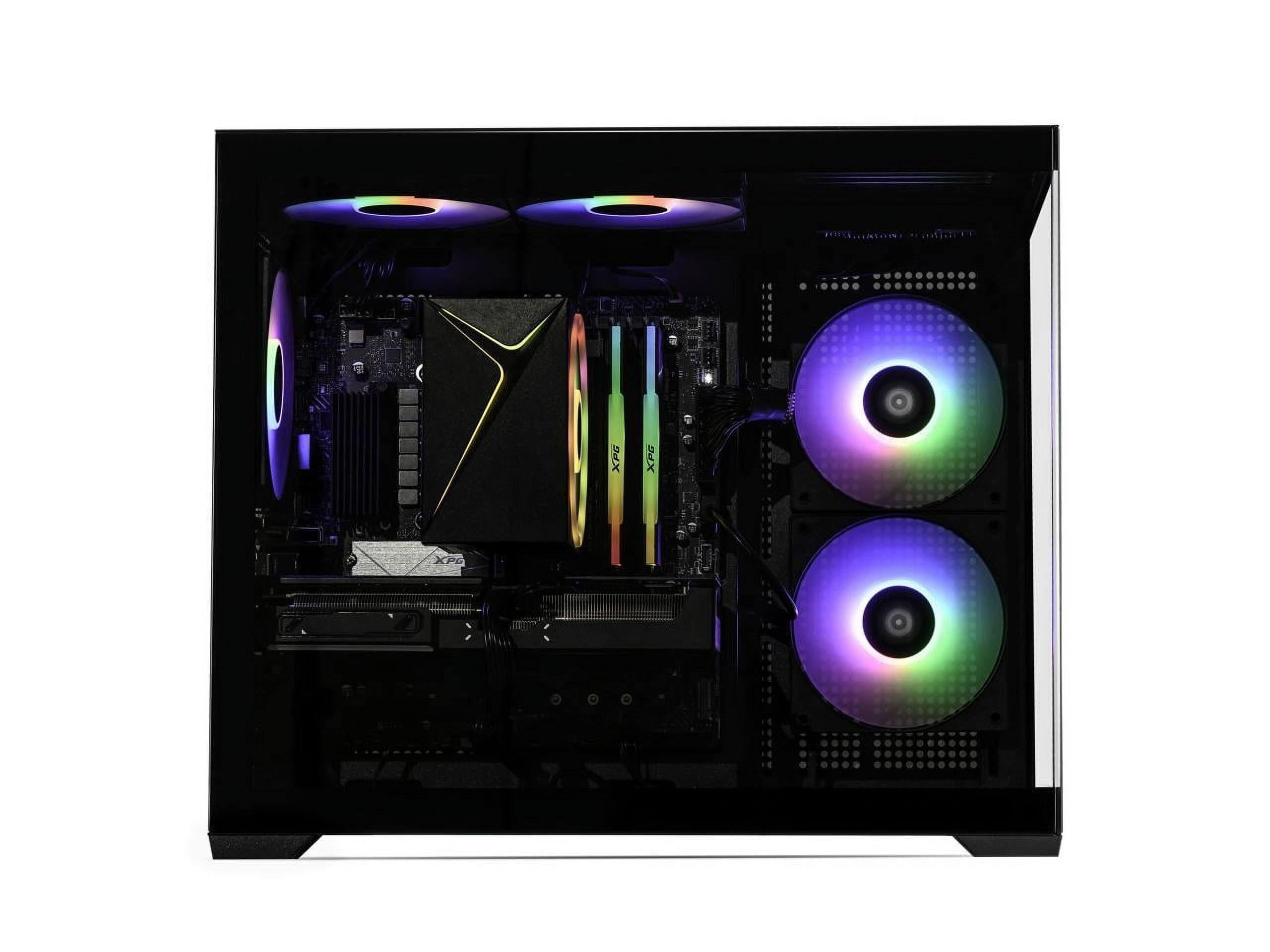 STORMCRAFT Gaming PC SIRIUS Intel Core i5-14400F Intel Arc B580 12GB OC ASROCK – AI Powered 32GB (16Gx2) DDR5 RGB 6000MHz 1TB NVMe SSD 650W PSU Windows 11 Home - SI1440FCB-B58N1