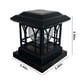 thumbnail image 3 of Luzes Solares Al Aire Libre Al Aire Libre Faro de la Columna Solar Llevó la Luz de la Valla Del Jardín la Luz de la Valla Del Patio la Tapa de la Columna Al Aire Libre Ip65 la Cabeza de la Columna Agr, 3 of 9