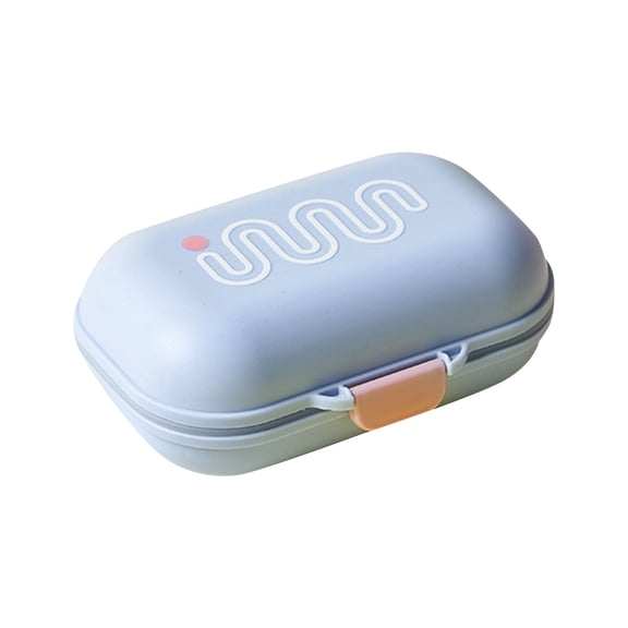 Travel Soap Case Leak-Proof Bar Soap Holder with Secure Latch Lid,Portable Soap Box Container for Gym,Camping,Vacation,Travel Essentials Accessory - Blue