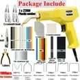 thumbnail image 2 of MLL 220W Plastic Welder,2 in 1 Plastic Welding Kit 1000PCS Hot Staples Plastic Repair Kit With 100PCS Plastic Welding Rods Car Bumper Repair Kit for Most Plastic Repair, 2 of 16