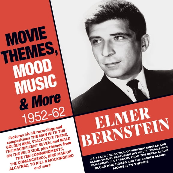 Elmer Bernstein - Movie Themes, Mood Music & More 1952-62 - Music & Performance - CD