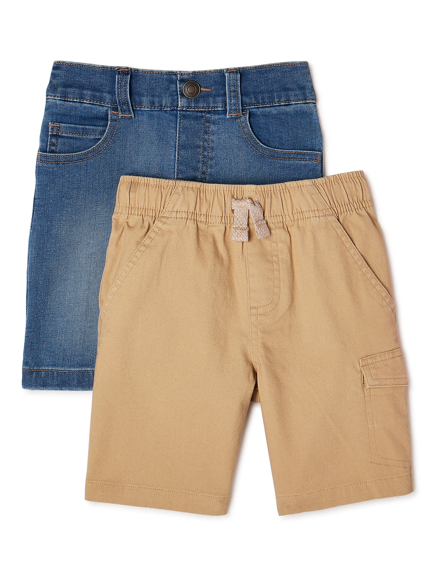 2-pack Boys size 6 365 Kids from Garanimals Solid Woven Chino stretch Pants 2-pack Boys size 6 365 Kids from Garanimals Solid Woven Chino stretch Pants