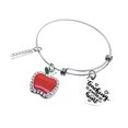 thumbnail image 1 of Bracelet Télescopique Ajustable en Acier Inoxydable Bijoux Amour Enseignant Envoyer Cadeau Enseignant, 1 of 4