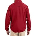 thumbnail image 2 of Men's Cutter & Buck Red Washington State Cougars Charter Eco Recycled Full-Zip Jacket, 2 of 2