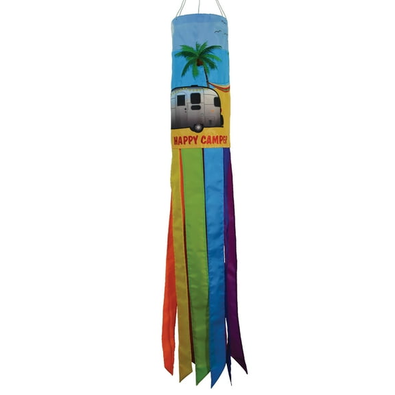 In the Breeze 5071 — Beach Camping 40 Inch Windsock — Colorful Outdoor, Camping Decoration