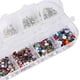 thumbnail image 3 of Brrnoo Nail Art Rhinestones, 12 Grids Makeup Glitter Beads Herramienta de manicura Nail Art Rhinestones DIY Decoración de u?as Glitter Rhinestones para salón de Belleza y Nail Art DIY(2#) Ecomeon no, 3 of 6