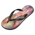 thumbnail image 2 of YAZAOOSummer Flip Flops Creatively Radiant Hummingbird Whirl Simple Beach Sandals, 2 of 8
