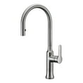 thumbnail image 4 of Anzzi KF-AZ1068BN Cresent Single Handle Pull-Down Sprayer Kitchen Faucet in Brushed Nickel, 4 of 5