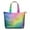 Rainbow Tie Dye, variant on Colorful Rainbow Tie Dye Spiral Pattern Travel Tote Bags for Women Carry On,Large Weekender Bags for Women Travel,Multi Functional Duffle Bag for Work,Shopping,Sports