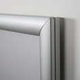 thumbnail image 5 of M&T Displays Best Buy Ledbox LED Backlit Poster Frame 30x40 Inch Silver 1" Aluminum Profile Front Loading Photo Picture Advertisement Sign Holder Mitered Corner Anti Glare Cover, 5 of 10