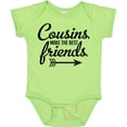 thumbnail image 3 of Inktastic Cousins Make the Best Friends with Arrow Boys or Girls Baby Bodysuit, 3 of 5
