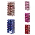 thumbnail image 5 of 36pcs Christmas Tree Balls Christmas Ornaments Christmas Tree Decoration Balls Christmas Tree Hanging Ornaments, 5 of 5