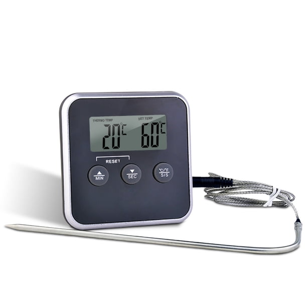 Toystoory Termómetro de cocina digital Medidor de temperatura de alimentos Lectura rápida Herramienta precisa para freír aceite Suministros de cocina Type2 NO2 Toystoory HA010831-01