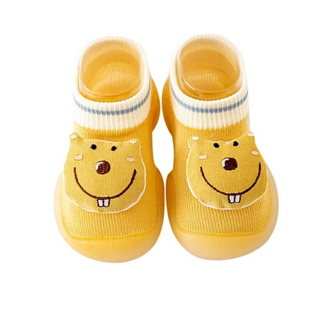 

Larisalt Toddler Shoes Baby Girls and Boys Soft Sole Moccasins Tassels Prewalker Anti-Slip Toddler Shoes Yellow
