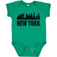 thumbnail image 3 of Inktastic New York Skyline Grunge Boys or Girls Baby Bodysuit, 3 of 5