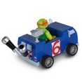thumbnail image 4 of Furgoneta de noticias Pull Back Kart Racer NKOK TMNT Michelangelo Channel Six, 4 of 5