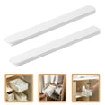 thumbnail image 2 of Pungan Drawer Slide White Bottom Mount Drawer Slides - 1 Pair,10.24"X1.18"X0.39", 2 of 10