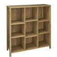 thumbnail image 1 of Adjustable 9-Cube Organizer in Weathered Oak, 1 of 3