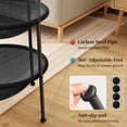 thumbnail image 3 of Cama Doble para Gatos JUNSPOW Negra para 2 Gatos con Patas Ajustables, 3 of 6