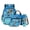 Blue Sea Shark, variant on Xixirimido Dinosaur Fossil Green Camouflage Kids School Bags with Insulated Lunch Box Pencil Case Water Bottle Holder 17 Inch Large Capacity School Backpack 4 Pcs Set for Boys Girls