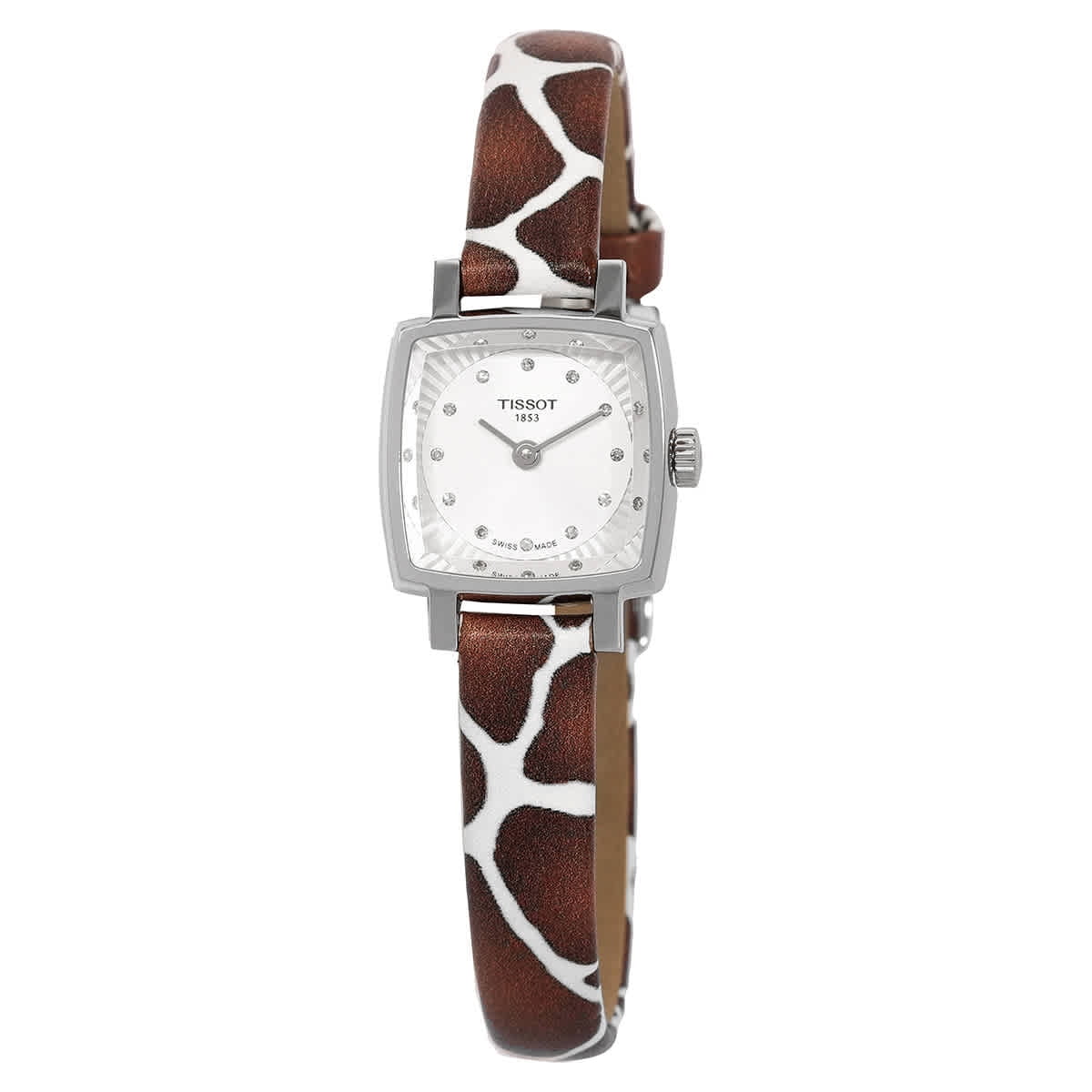 NWT Tissot PR 100 34MM Watch with Cream Strap and White MOP Dial Tissot PR 100 34mm Quartz Mother of Pearl Dial Cream Leather  main image 4