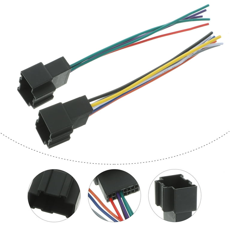 1 Pair Radio Wiring Harness Automotive Wiring Stereo Installation