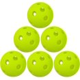 thumbnail image 1 of 6 Paquets de Balles de Pickleball d'Intérieur avec 26 Trous pour Terrains, 1 of 8