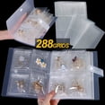 thumbnail image 2 of Portable Jewelry Storage Bags Organizer Albums Anti-oxidation Desktop Drawer Jewelry Necklace Bracelet Ring Holder Bags Boxes 160 gird no buckle, 2 of 6