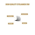 thumbnail image 5 of 30D - D Curl Lashes, 500 Premade Volume Fans, 0.03mm thickness, Eyelash Extensions, Handmade., 5 of 7