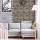 thumbnail image 1 of Bearachild Calcomanía de pared 3D anticolisión, pegatina de pared extraíble de PVC, Panel de pared de ladrillo Irregular, decoraciones Decoración del hogar #539, 1 of 6