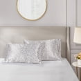 thumbnail image 2 of Madison Park Essentials Printed Satin 2-Piece Modern Fabric Pillowcases in Brown, 2 of 8