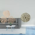thumbnail image 2 of Arte De Pared De Madera Y Metal Con Hojas De Palma Tropicales. Decoración Creativa De La Jungla. Placa Escultórica Rústica De Hierro Forjado Para Dormitorio, Baño, Oficina O Sala De Estar., 2 of 8