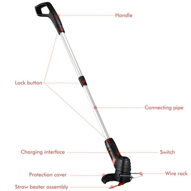 Rechargeable lawn trimmer deals