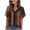 #398 Brown, variant on Women's Floral Summer Tunic Blouse Top Short Sleeves V Neck Casual Pullover Sakura Graphic T Shirt for Women Black,M
