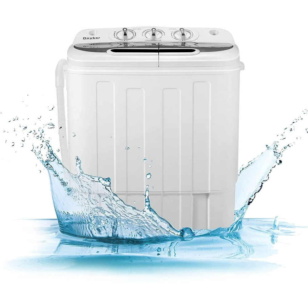 Erommy Compact Twin Tub Mini Portable Washing Machine and Dryer 16.5