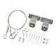 thumbnail image 3 of 2 Pcs Hatch Latch Door Lanyard Cable Adjustable 304 Stainless Steel Wire Rope Sling Cable for RV Yacht, 3 of 9