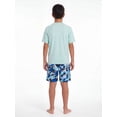 thumbnail image 5 of Reebok Boys Short Sleeve Rashguard with UPF 50+ Protection, Sizes 4-18, 5 of 5