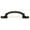 Browns, variant on Traditional 4 3/4" Center Arch Pull, Antique English Matte